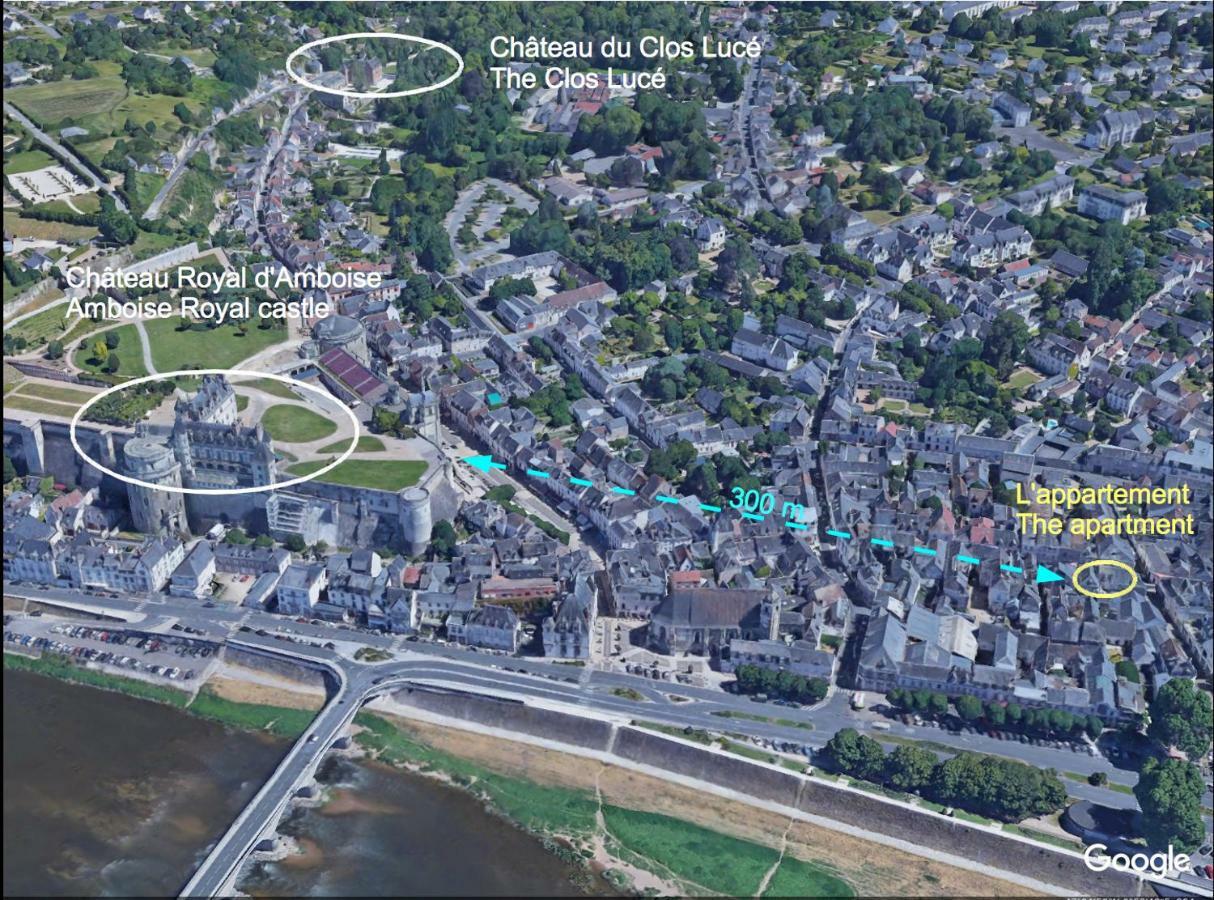 Sur Les Toits D'Amboise Leilighet Eksteriør bilde